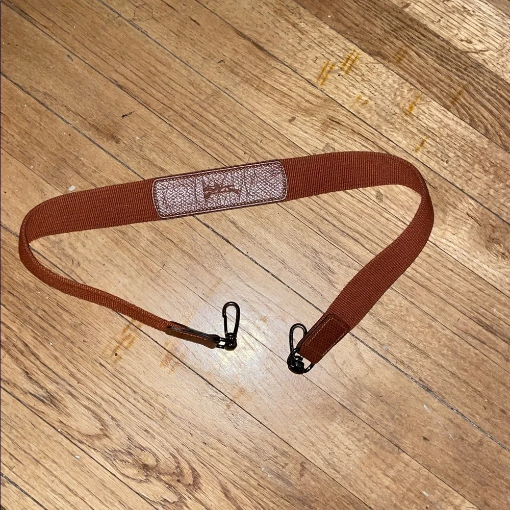 Black and Brown long champ duffle weekender vintage